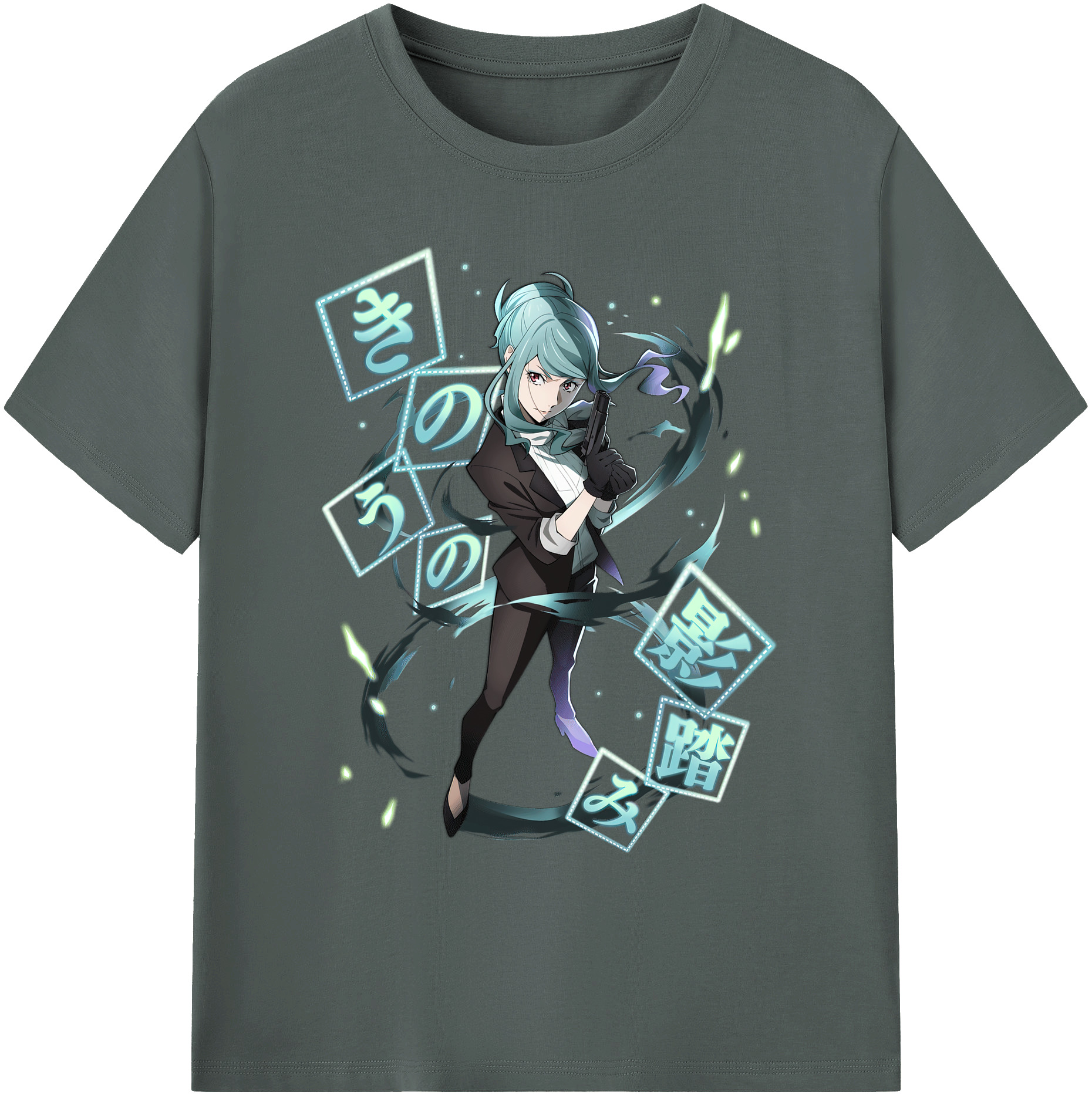 （画像用） 文豪ストレイドッグス Bungo Stray Dogs 綿100％ メンズ半袖Tシャツ｜肌触りやわらか＆通気性